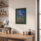 Thickened Rectangular Iron Wall Painting Printed in Canada