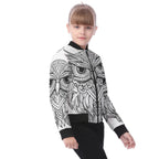 Bomber per bambini con stampa all-over