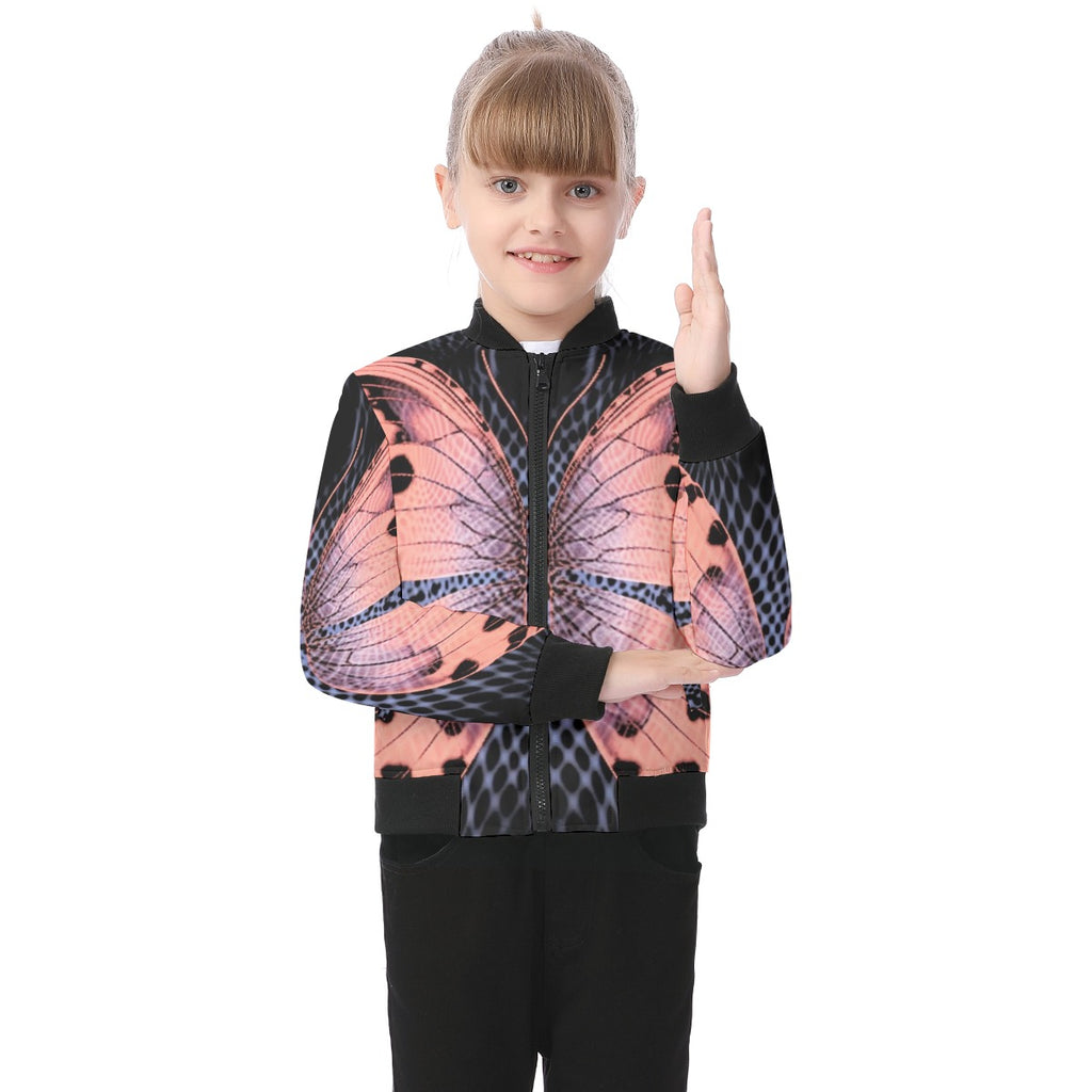 Blouson aviateur enfant à imprimé intégral