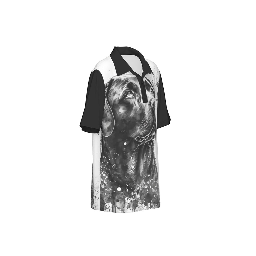 All-Over Print Teenage Polo Collar Jersey |210GSM