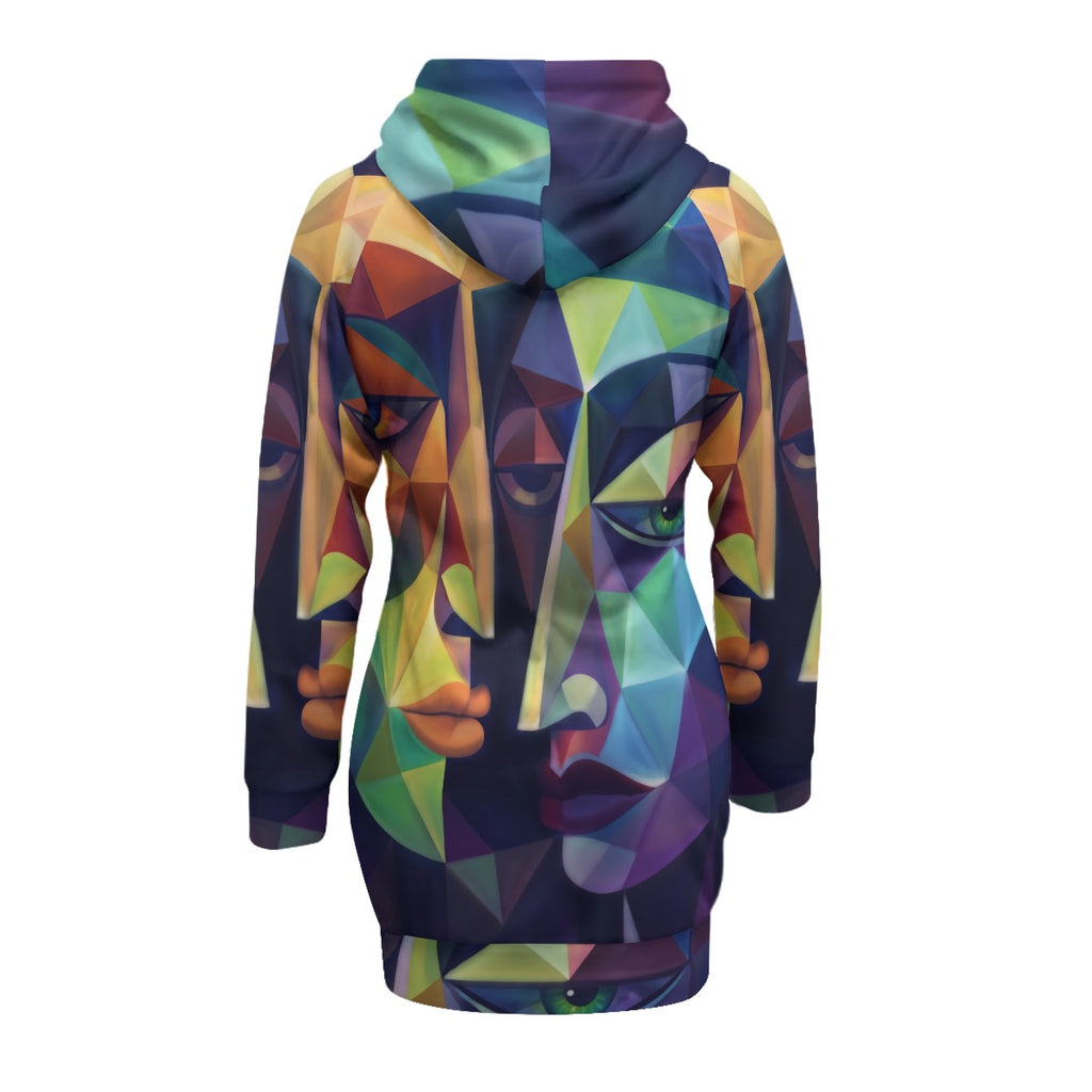 All-Over Print Women's Pullover Hoodie With Raglan Sleeve
