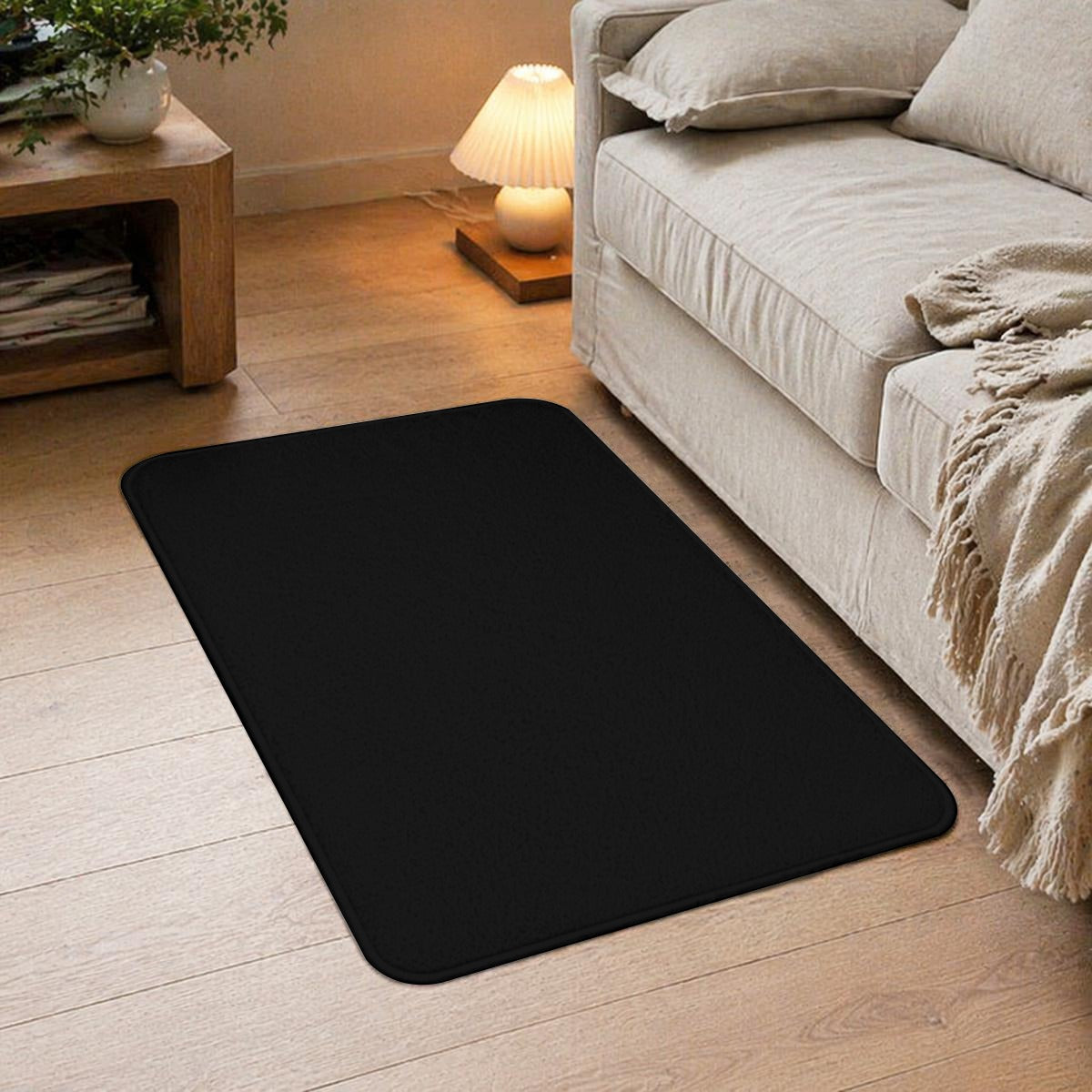 Rounded Diatom Mud Floor Mat Printed in Canada