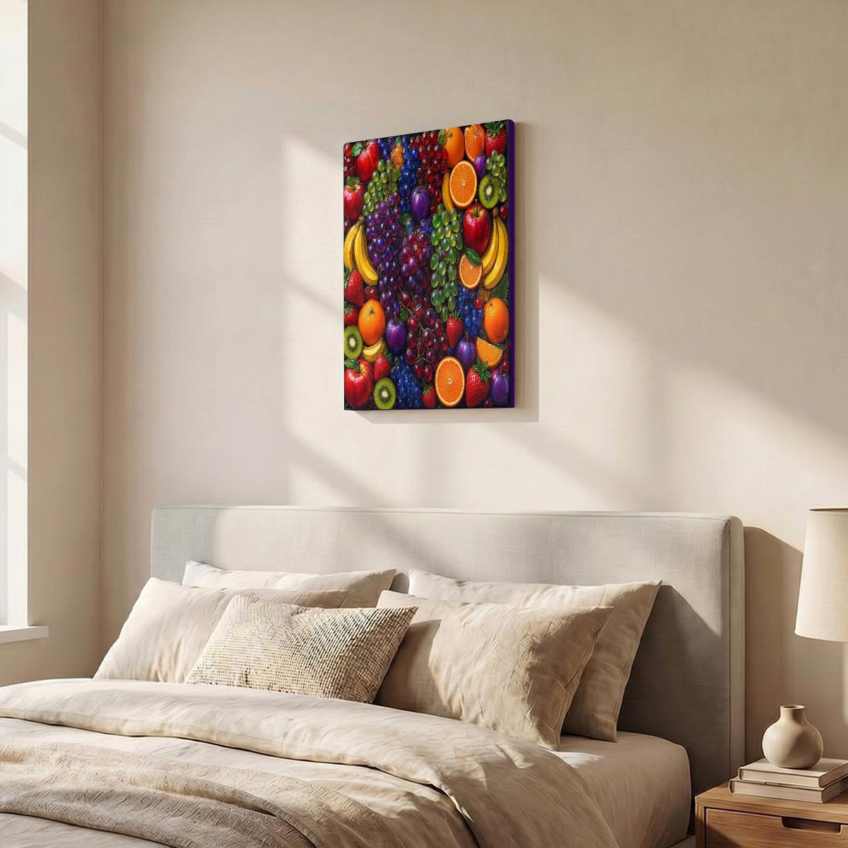 Vertical Framed Canvas Wall Art Printed in Canada