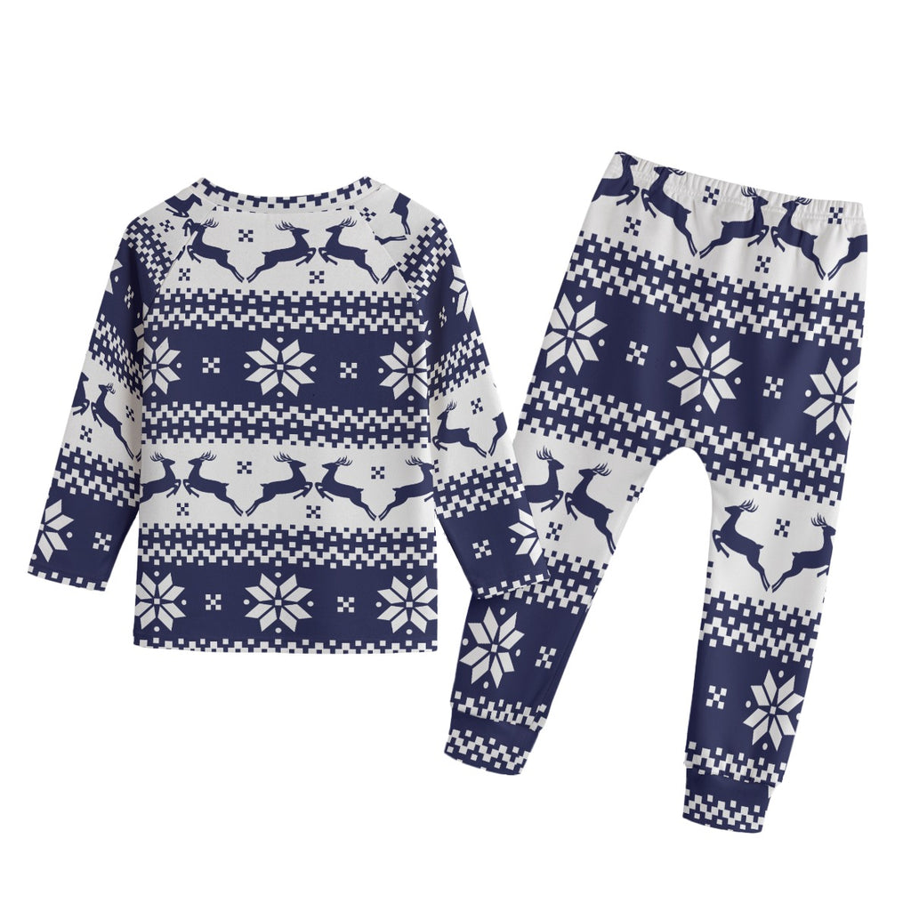 All-Over Print Kid's Knitted Fleece Set