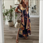 All-Over Print Women's Long Dress