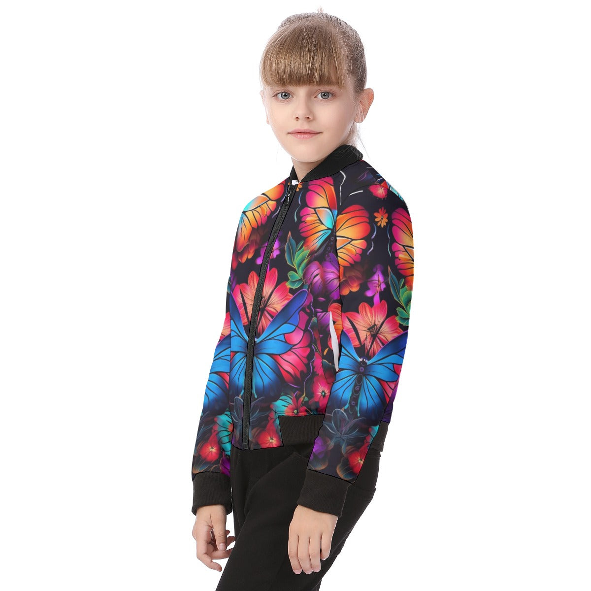 All-Over Print Kid's Bomber Jacket