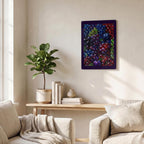 Thickened Rectangular Iron Wall Painting Printed in Canada