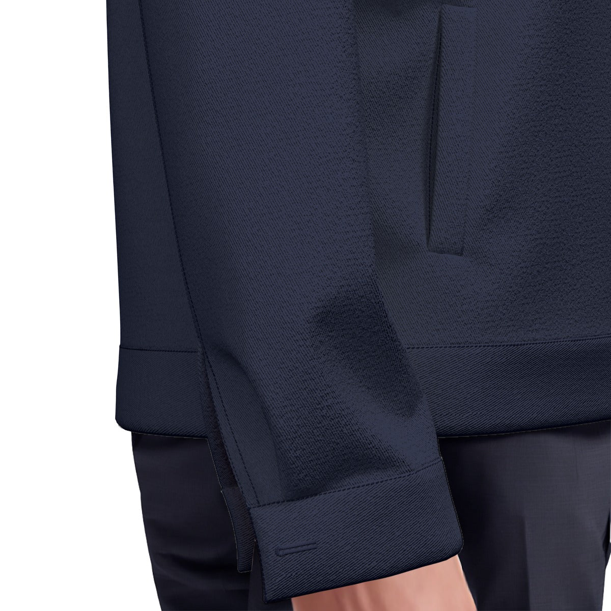 Giacca unisex con stampa all-over e revers | Cotone 245 g/m²