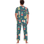 All-Over Print Unisex Scrub Set With Six Pocket