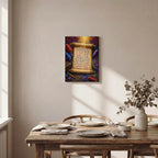 Vertical Framed Canvas Wall Art Printed in Canada