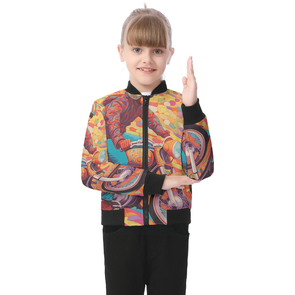 All-Over Print Kid's Bomber Jacket