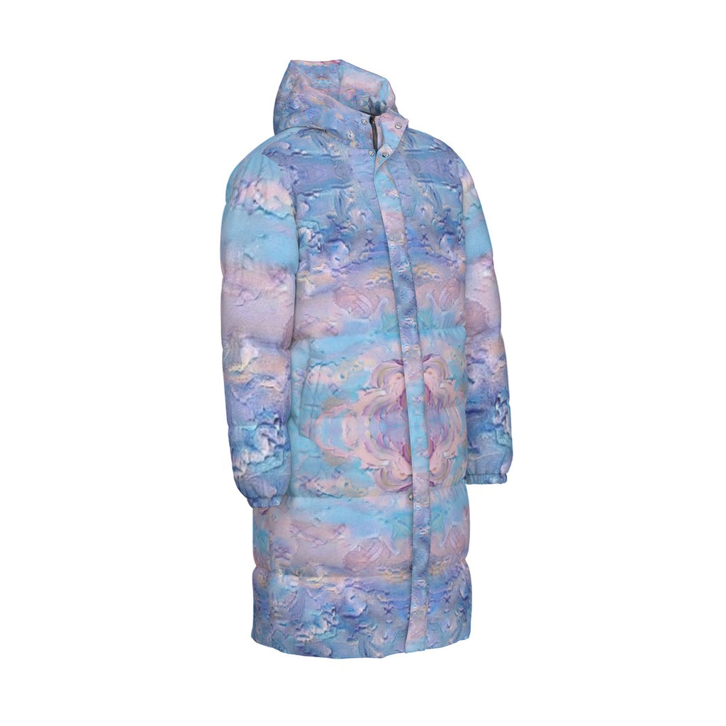 Coat of Many Colors Collection Women Unisex Long Down Jacket