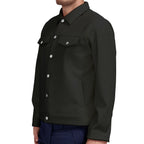 Giacca unisex con stampa all-over e revers | Cotone 245 g/m²