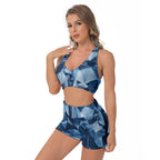 All-Over Print Women's Sports Bra Suit