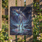 Thickened Rectangular Iron Wall Painting Printed in Canada