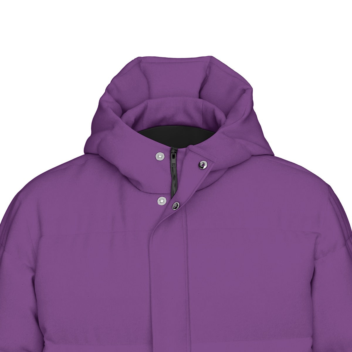 Piumino lungo unisex con stampa all-over