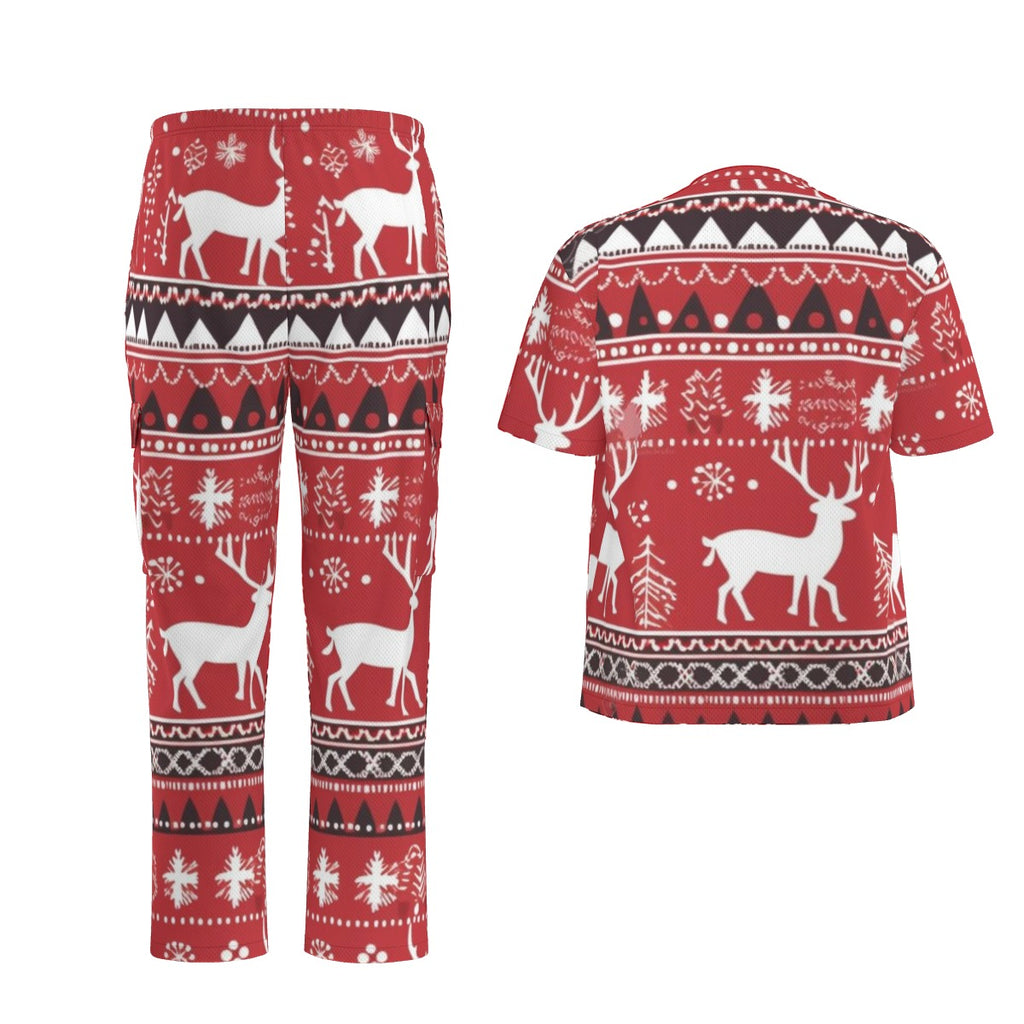 All-Over Print Unisex Scrub Set|Birdseye