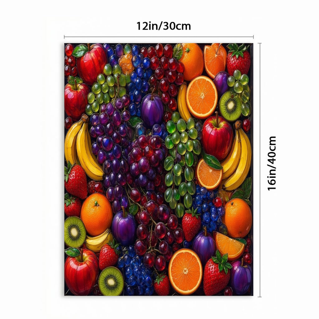 Bare Good Fruit Collection Designs With Purpose Brand Framed Canvas Wall Art