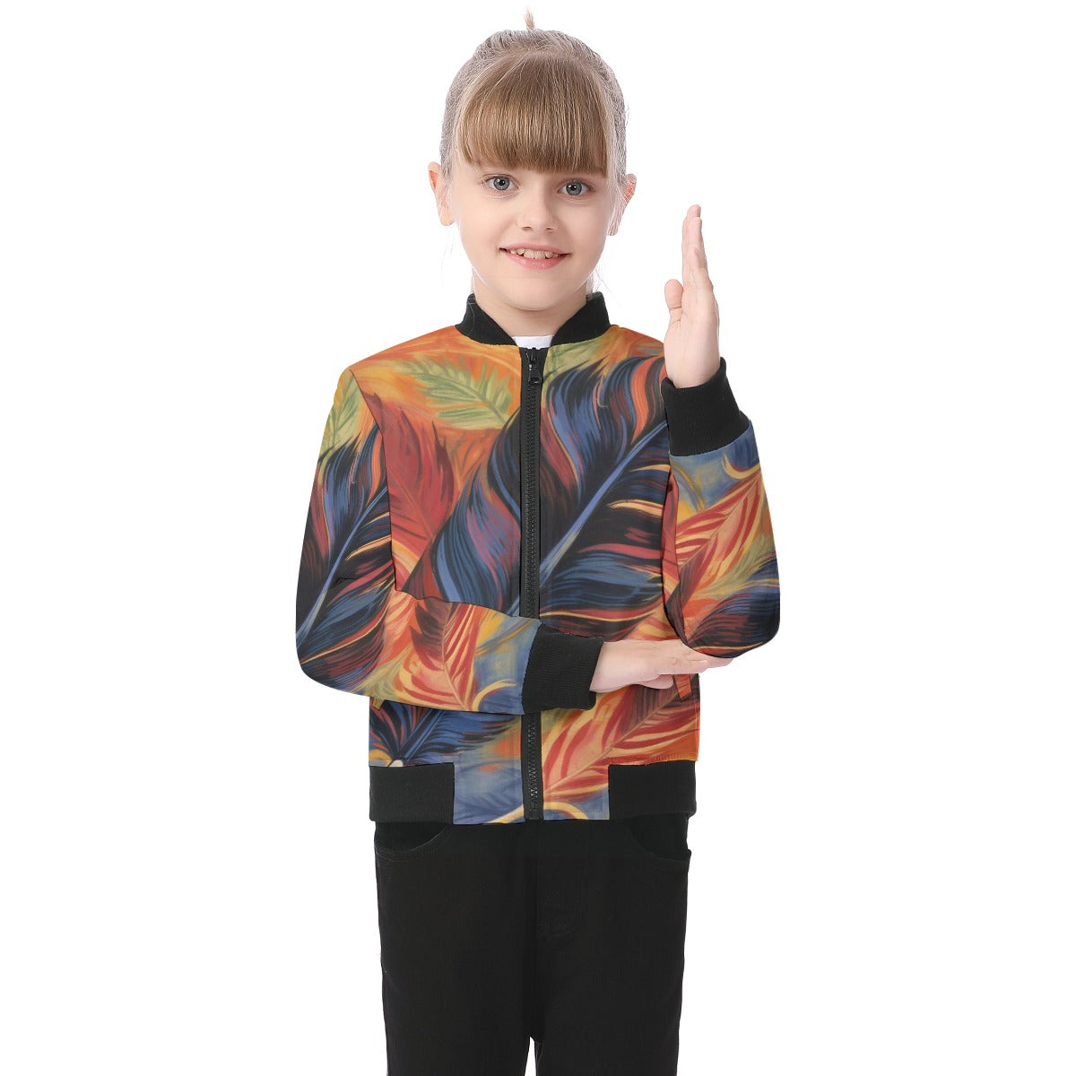 All-Over Print Kid's Bomber Jacket