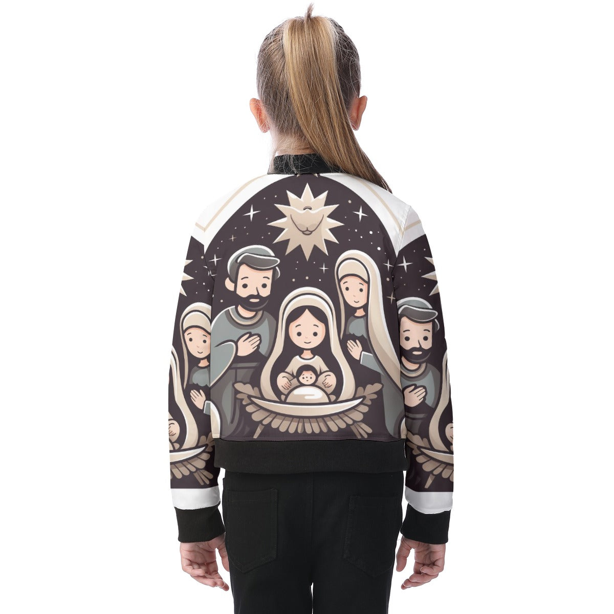 All-Over Print Kid's Bomber Jacket
