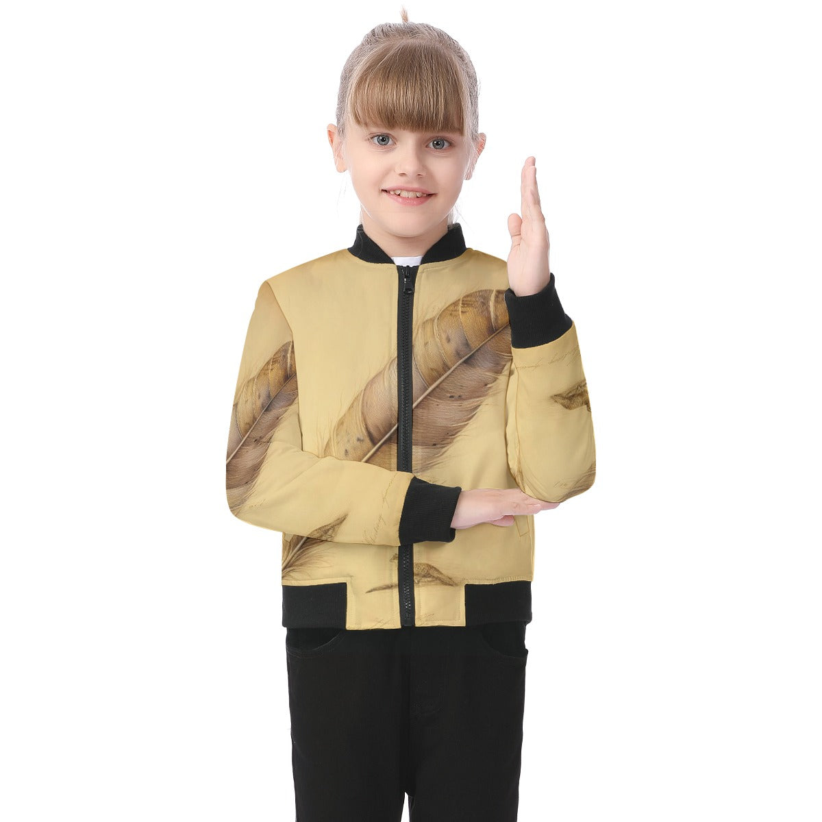 All-Over Print Kid's Bomber Jacket