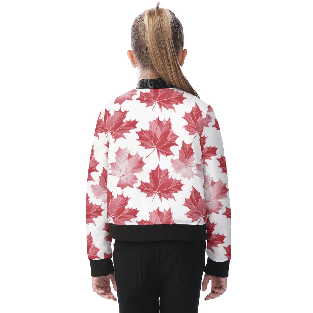 Blouson aviateur enfant imprimé all-over