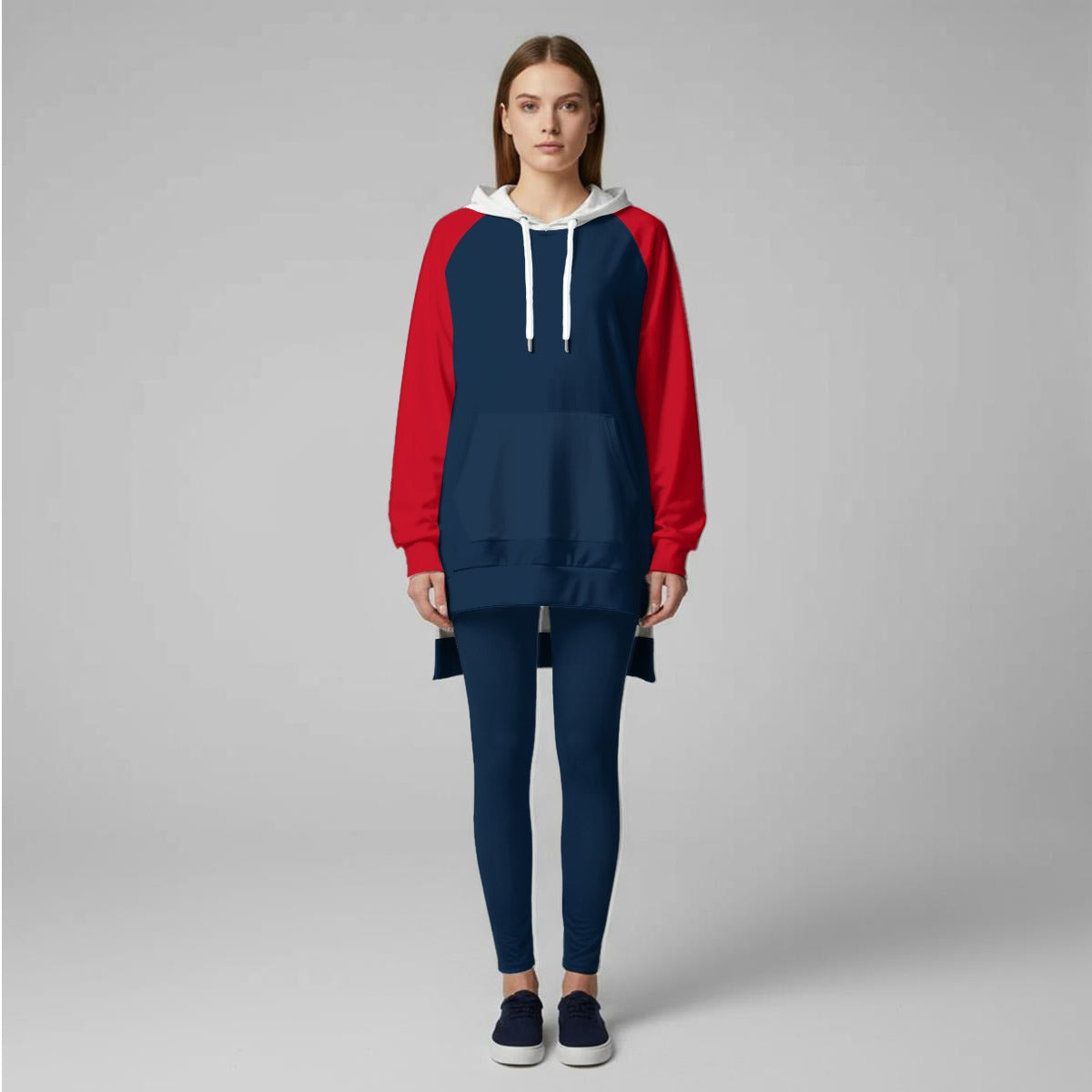All-Over Print Women's Stretch Hoodie Set