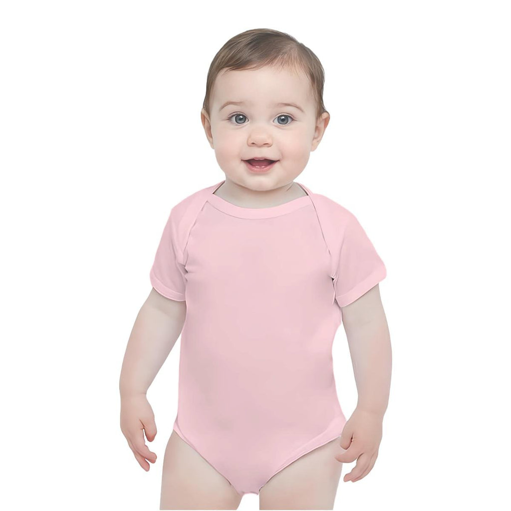Baby Short-Sleeve Onesie Printed in USA| 190GSM Front Back DTF