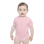 Baby Short-Sleeve Onesie Printed in USA| 190GSM Front Back DTF
