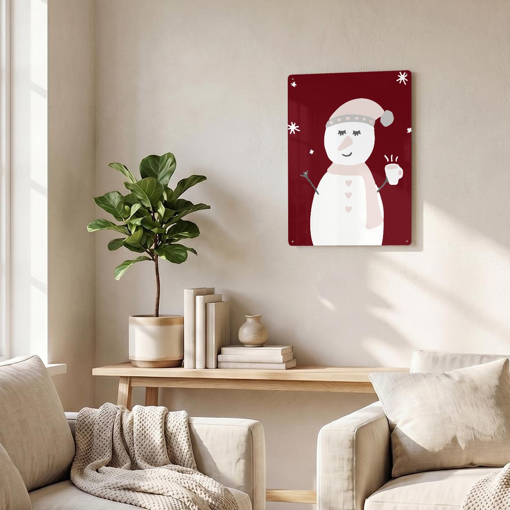Thickened Rectangular Iron Wall Painting Printed in Canada