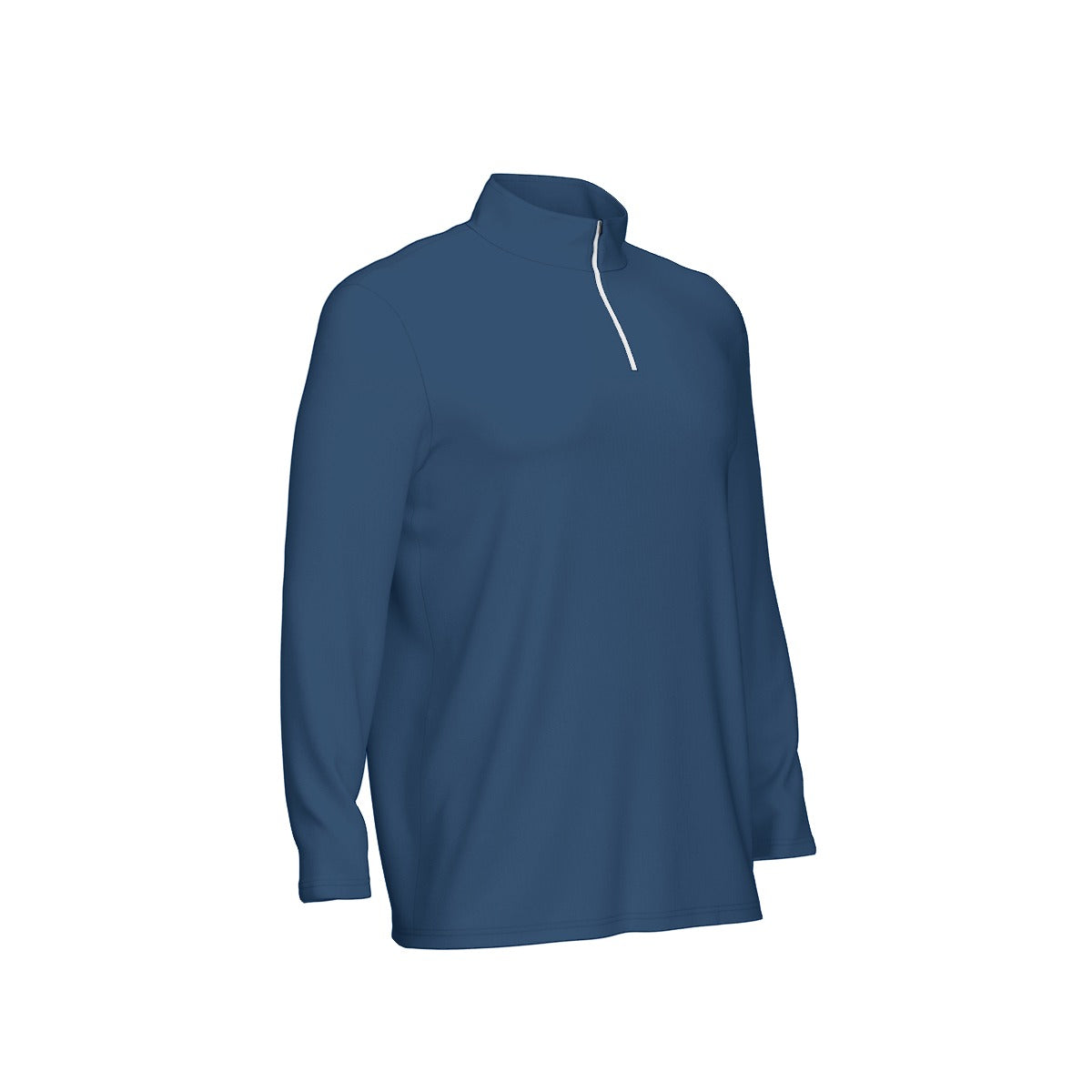 All-Over Print Men's Sports Collar Jersey With Long Sleeve| Interlock