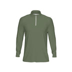 All-Over Print Men's Sports Collar Jersey With Long Sleeve| Interlock