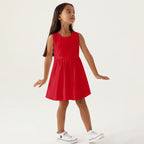 All-Over Print Girls Sleeveless A-Line Dress