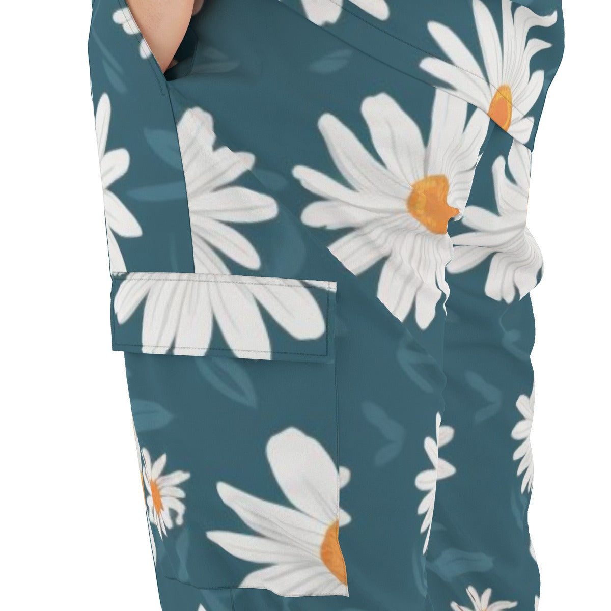All-Over Print Unisex Scrub Set With Six Pocket