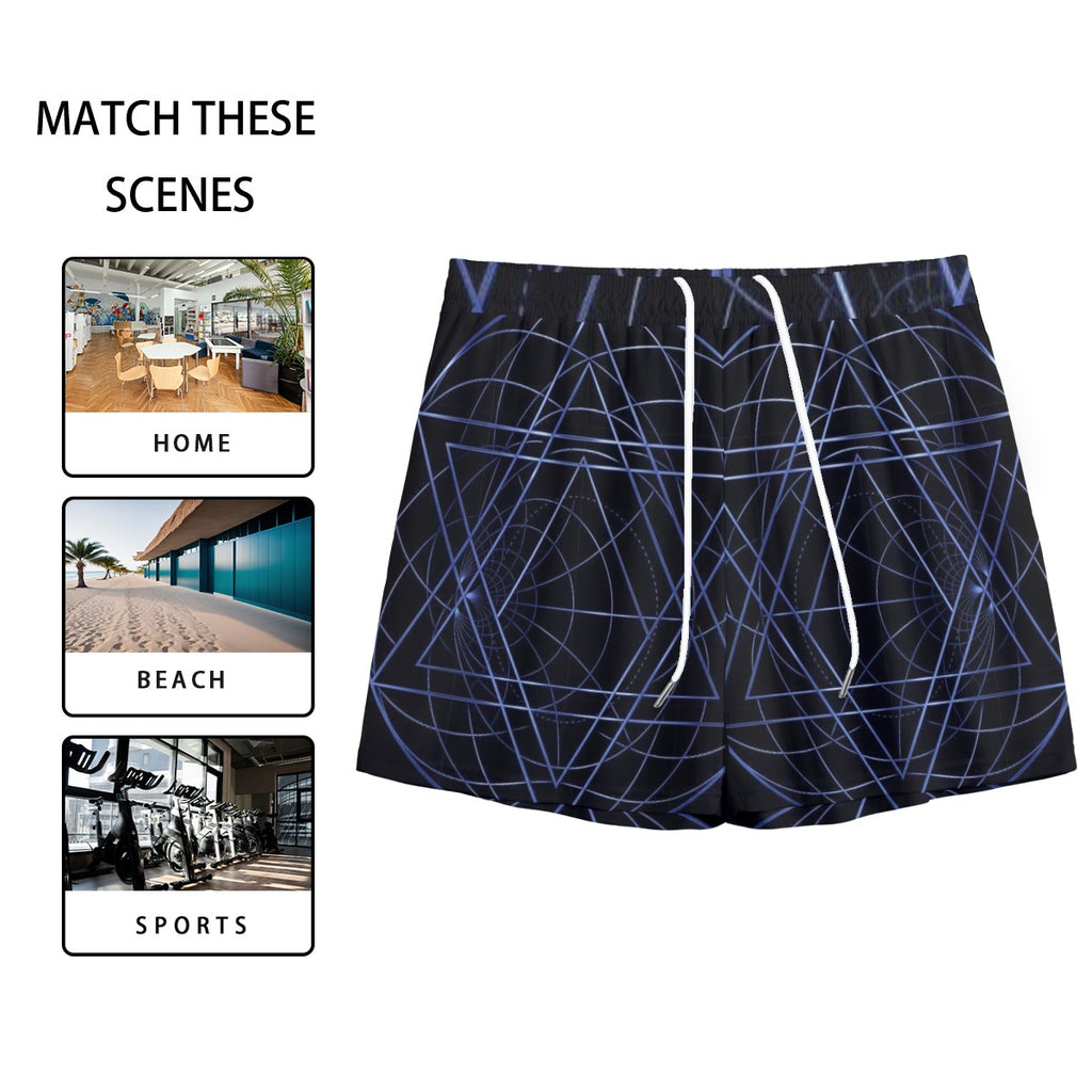 All-Over Print Men's Mesh Shorts