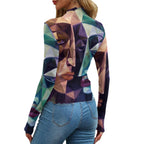 All-Over Print Women's Mesh T-shirt