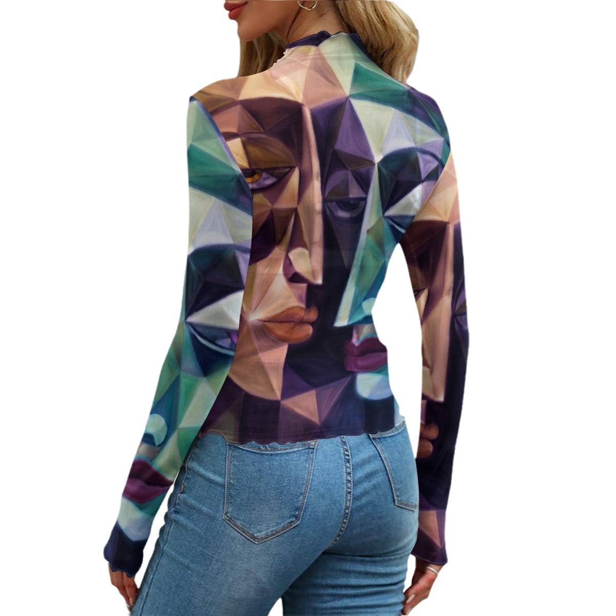 All-Over Print Women's Mesh T-shirt