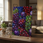Vertical Framed Canvas Wall Art Printed in Canada