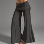 All-Over Print Women's High Waist Wide Leg Pants