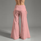All-Over Print Women's High Waist Wide Leg Pants