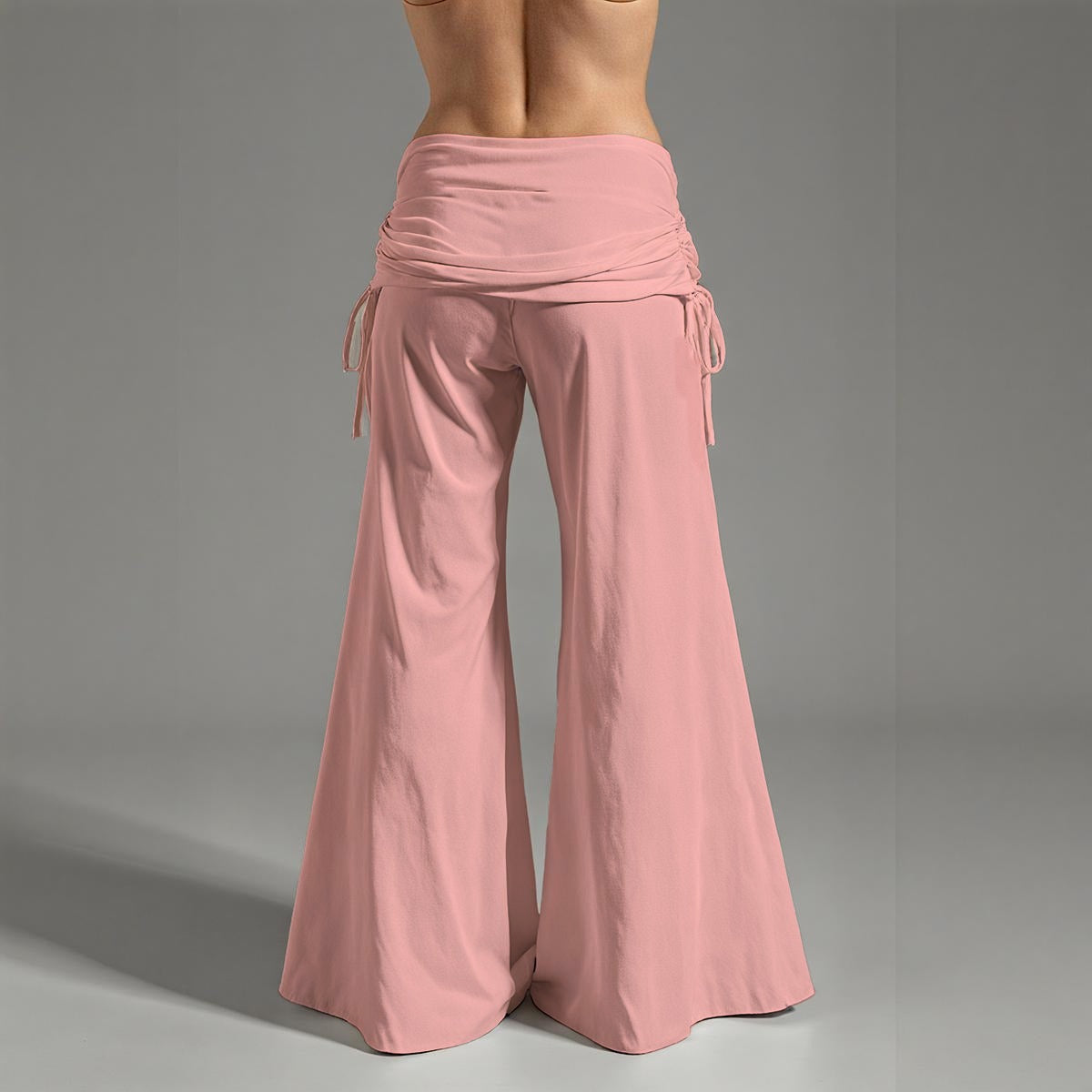 All-Over Print Women's High Waist Wide Leg Pants