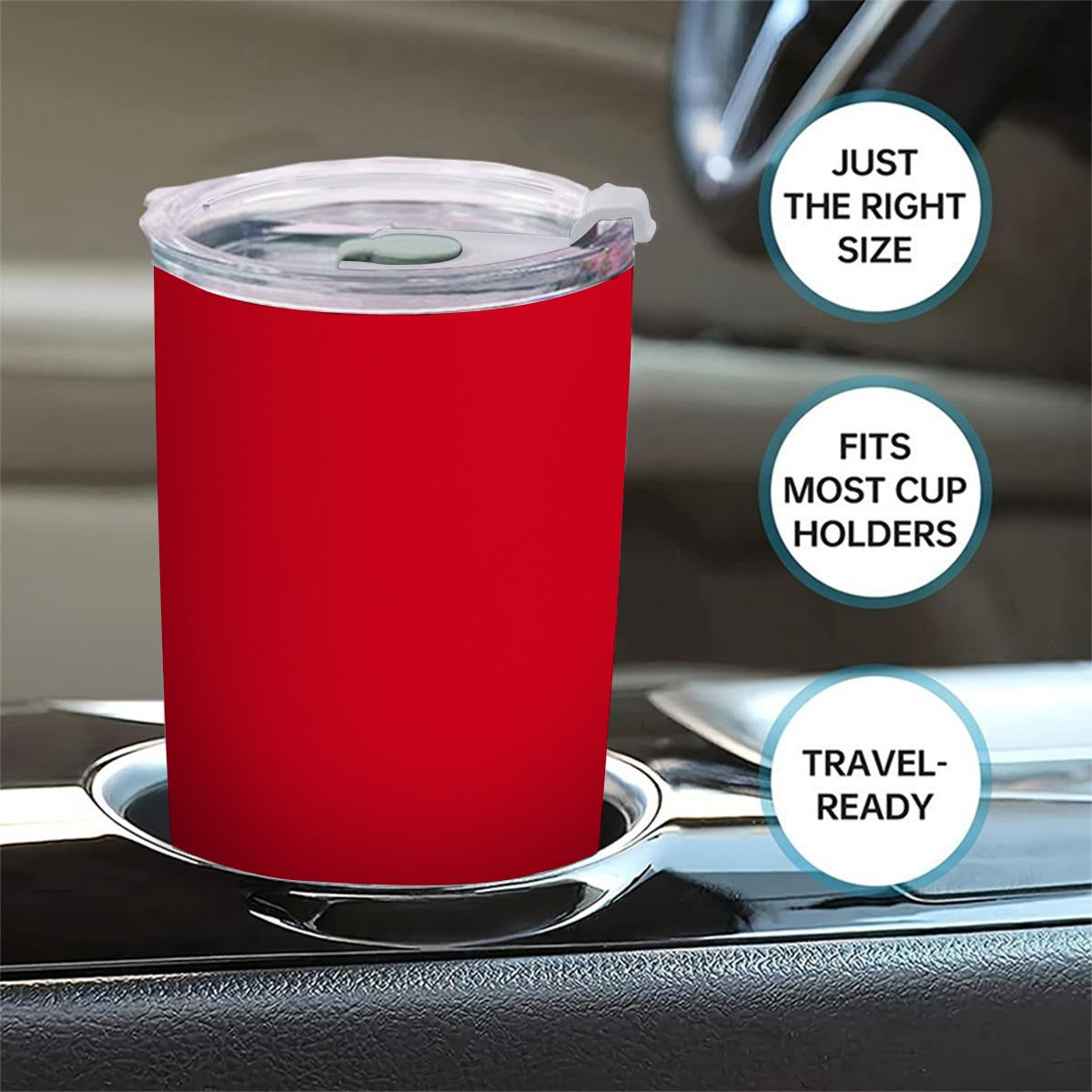 Custom 20OZ Tumbler With Sliding Lid Printed in USA