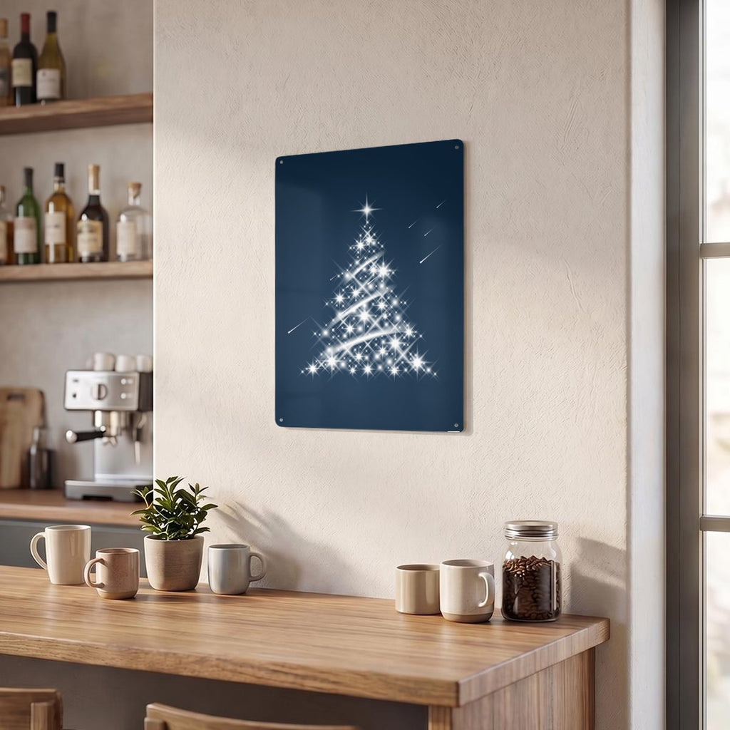 Thickened Rectangular Iron Wall Painting Printed in Canada