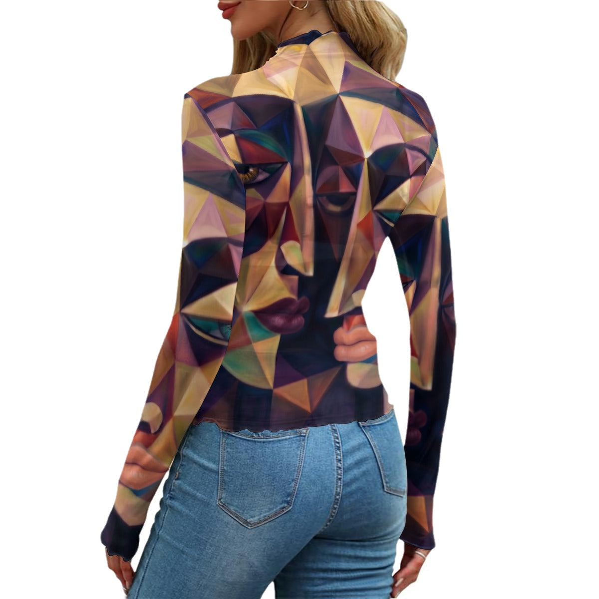 All-Over Print Women's Mesh T-shirt