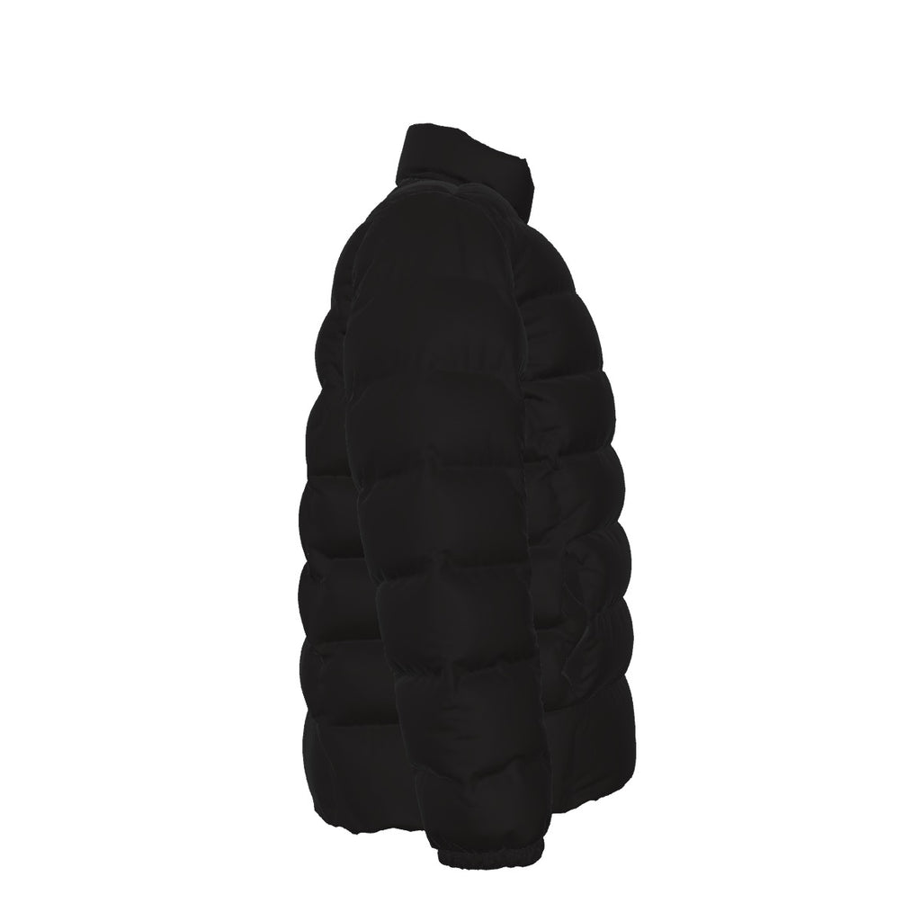 All-Over Print Unisex Stand collar slim down jacket