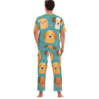 All-Over Print Unisex Scrub Set With Six Pocket