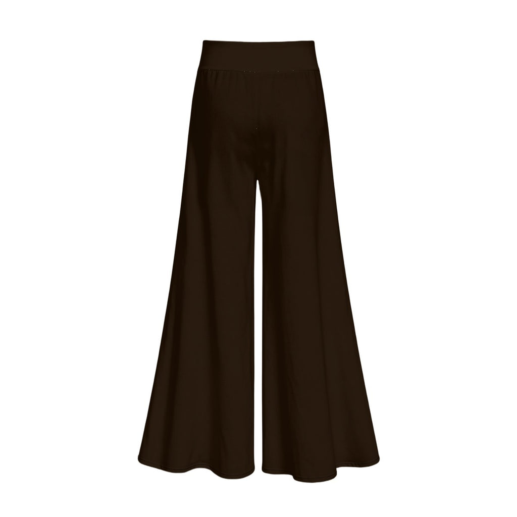 All-Over Print Women’s Lightweight Wide-Leg Pants with Hidden Side Zipper