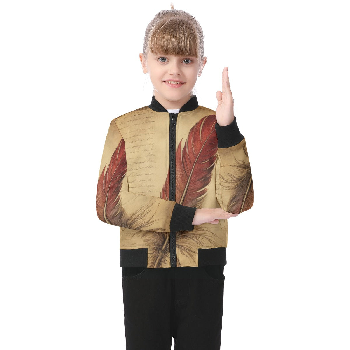 All-Over Print Kid's Bomber Jacket