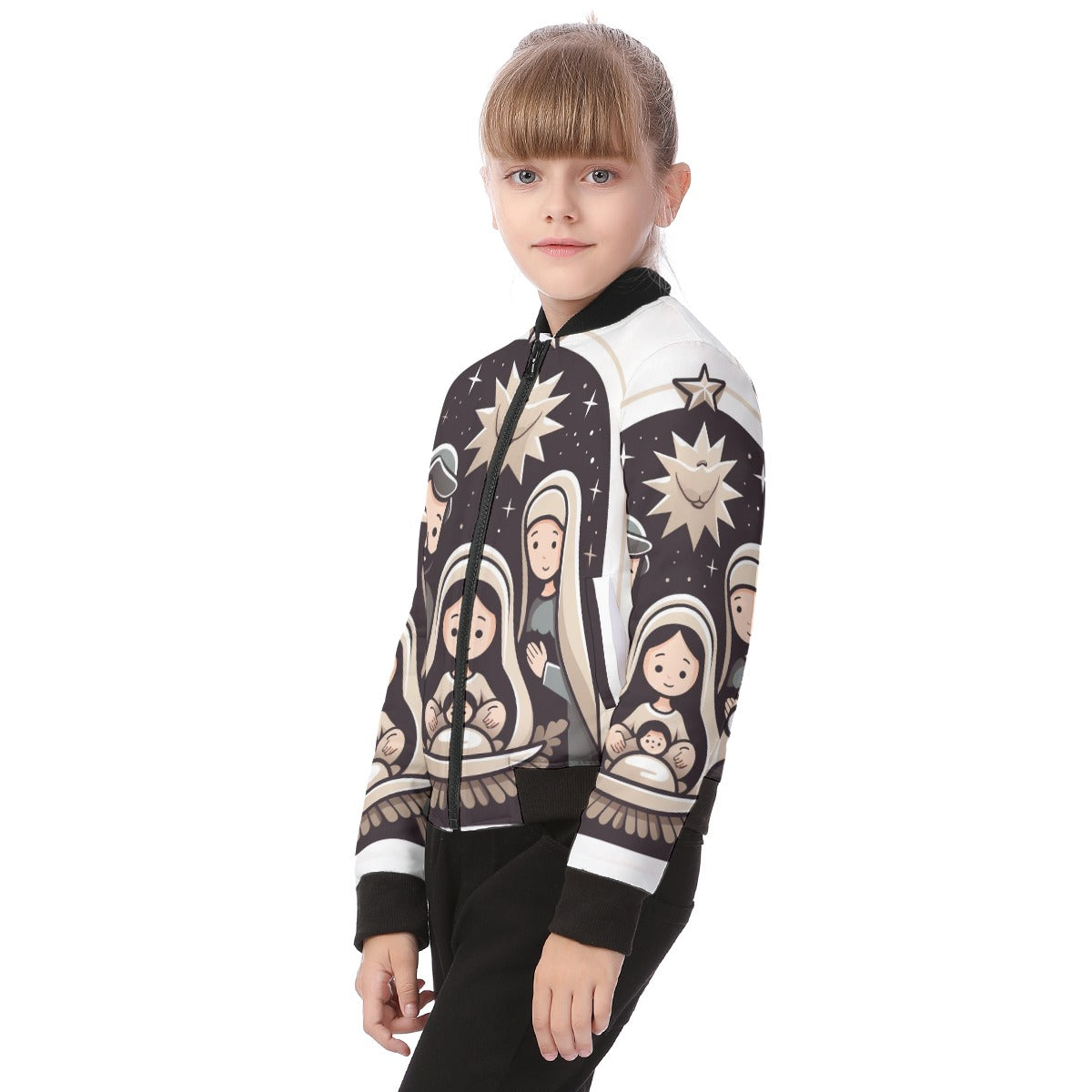 All-Over Print Kid's Bomber Jacket