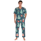 All-Over Print Unisex Scrub Set With Six Pocket